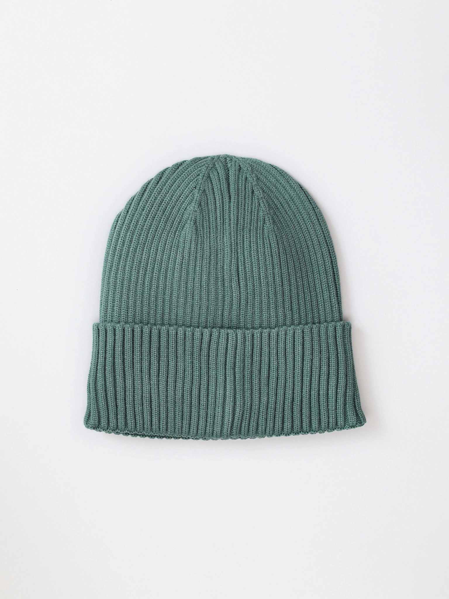 Шапка-бини в ассортименте с отворотом на подкладе